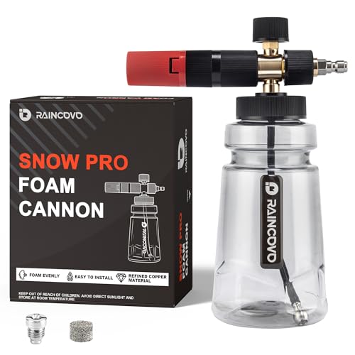 Best Foam Cannon for Thick Foam