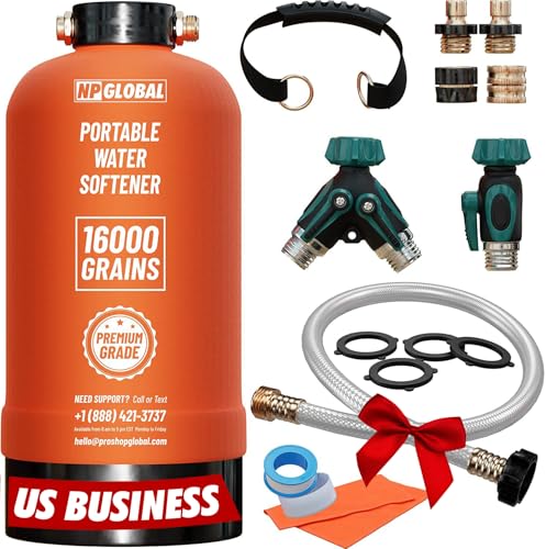 Best Portable Water Softeners for Washing Cars