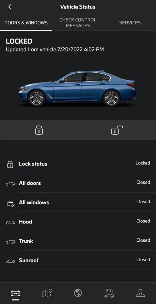 How to Put Bmw in Car Wash Mode