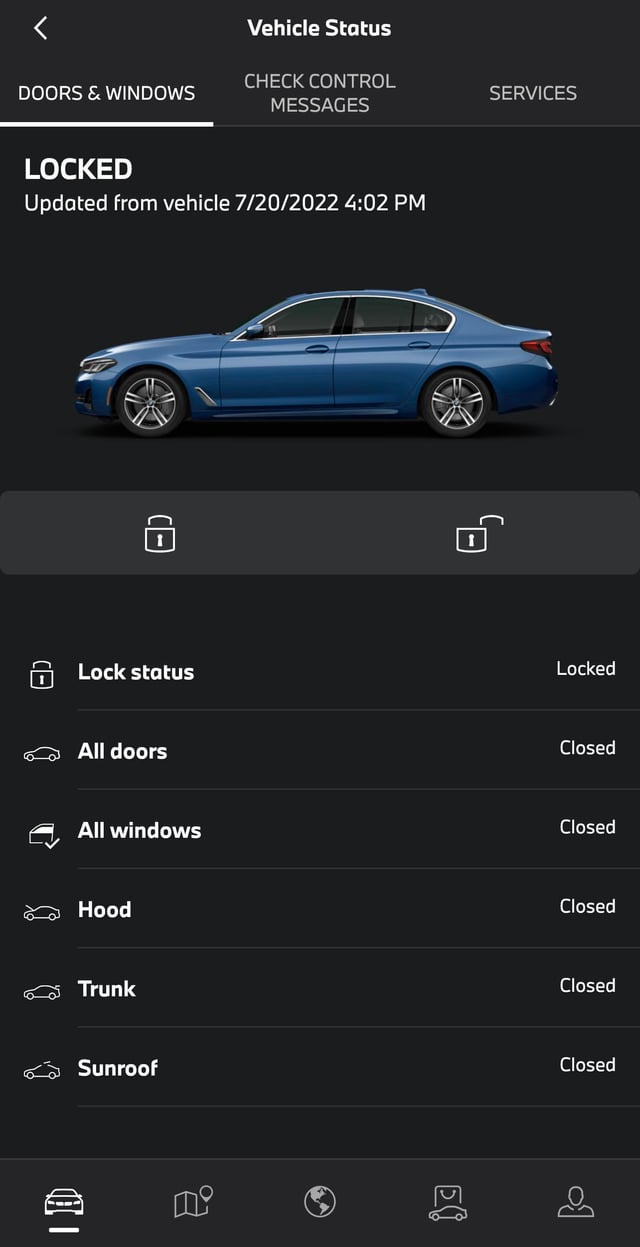 How to Put Bmw in Car Wash Mode