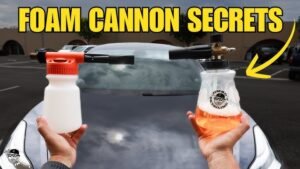 How to Use a Foam Cannon to Wash Car