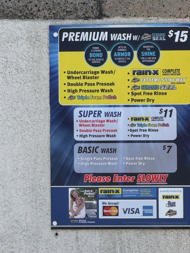 How to Use Drive Through Car Wash