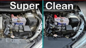 How to Wash a Car Engine