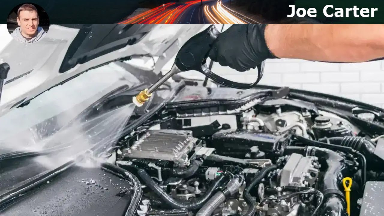 How to Wash a Car Motor