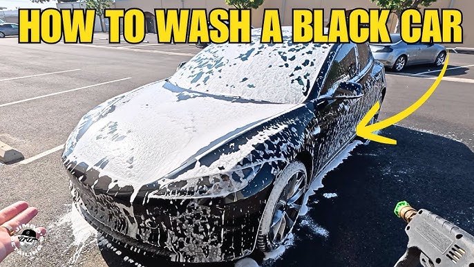 How to Wash Black Cars Without Scratching