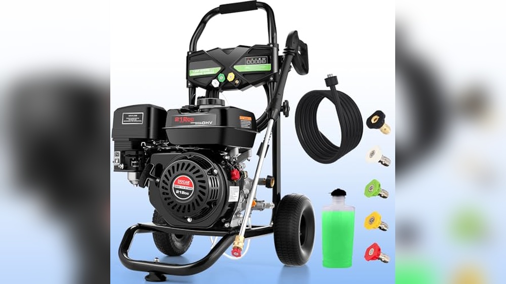 Best Gas Pressure Washer for Car Detailing