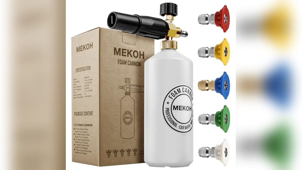 Best Pressure Washer Nozzle for Car Detailing