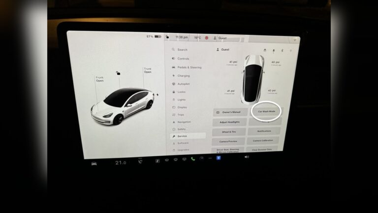 What Does Car Wash Mode Do in a Tesla