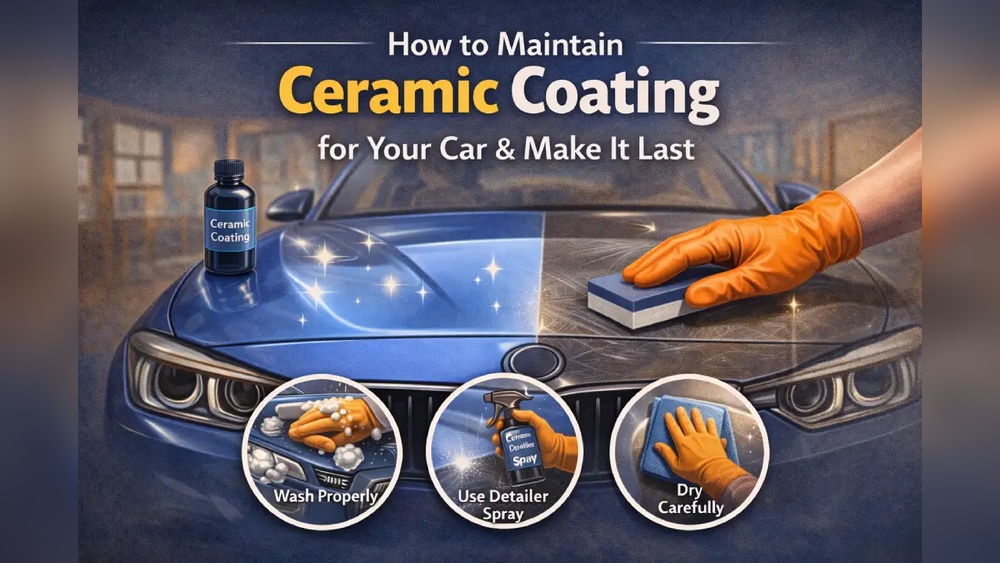 How to Dry a Ceramic Coated Car Without Touching the Paint
