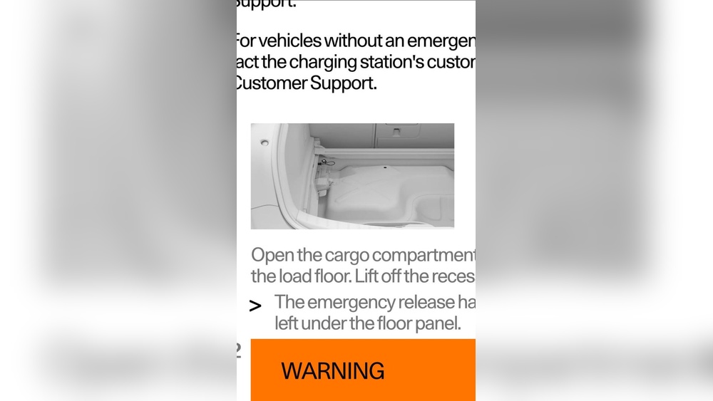 Polestar 2: How to Manually Open the Charge Port If It Gets Stuck After a Wash