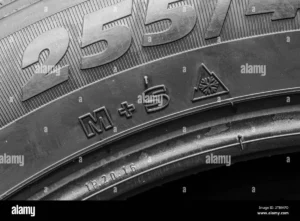 3PMSF snowflake icon tire sidewall