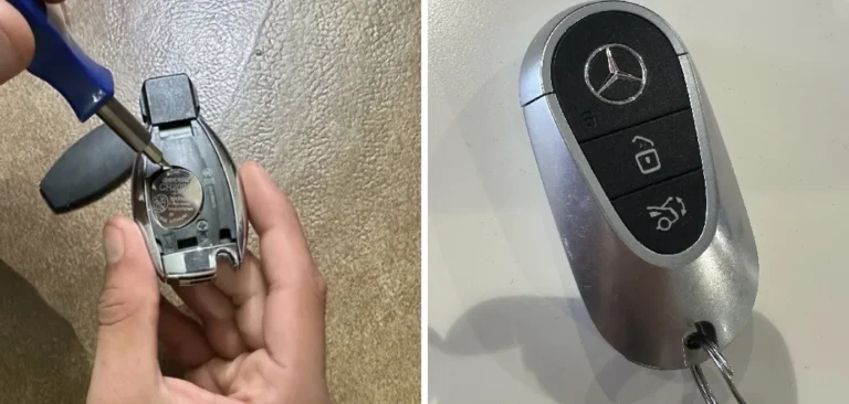 accidentally put my mercedes car key through the wash