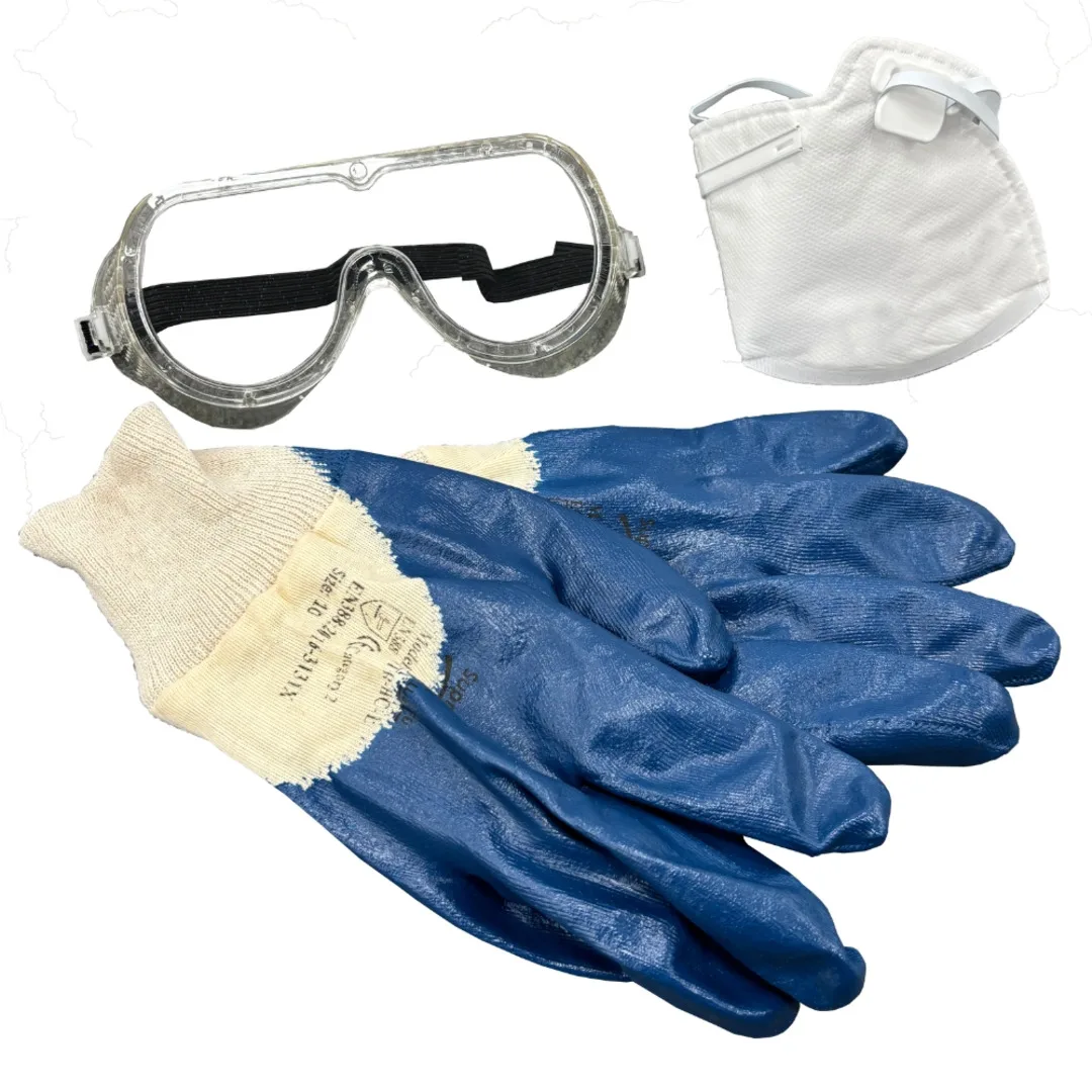 acid cleaning safety gear