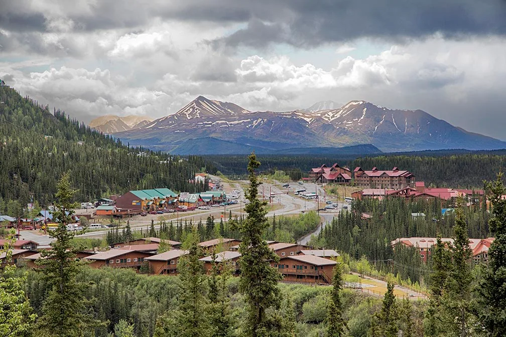 Alaska bush village geography