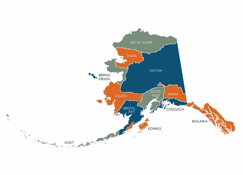 Alaska Native tribal jurisdiction areas