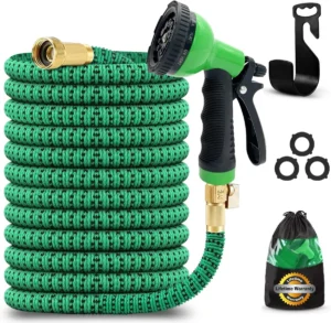 amazon expandable hose with attachments for washing car
