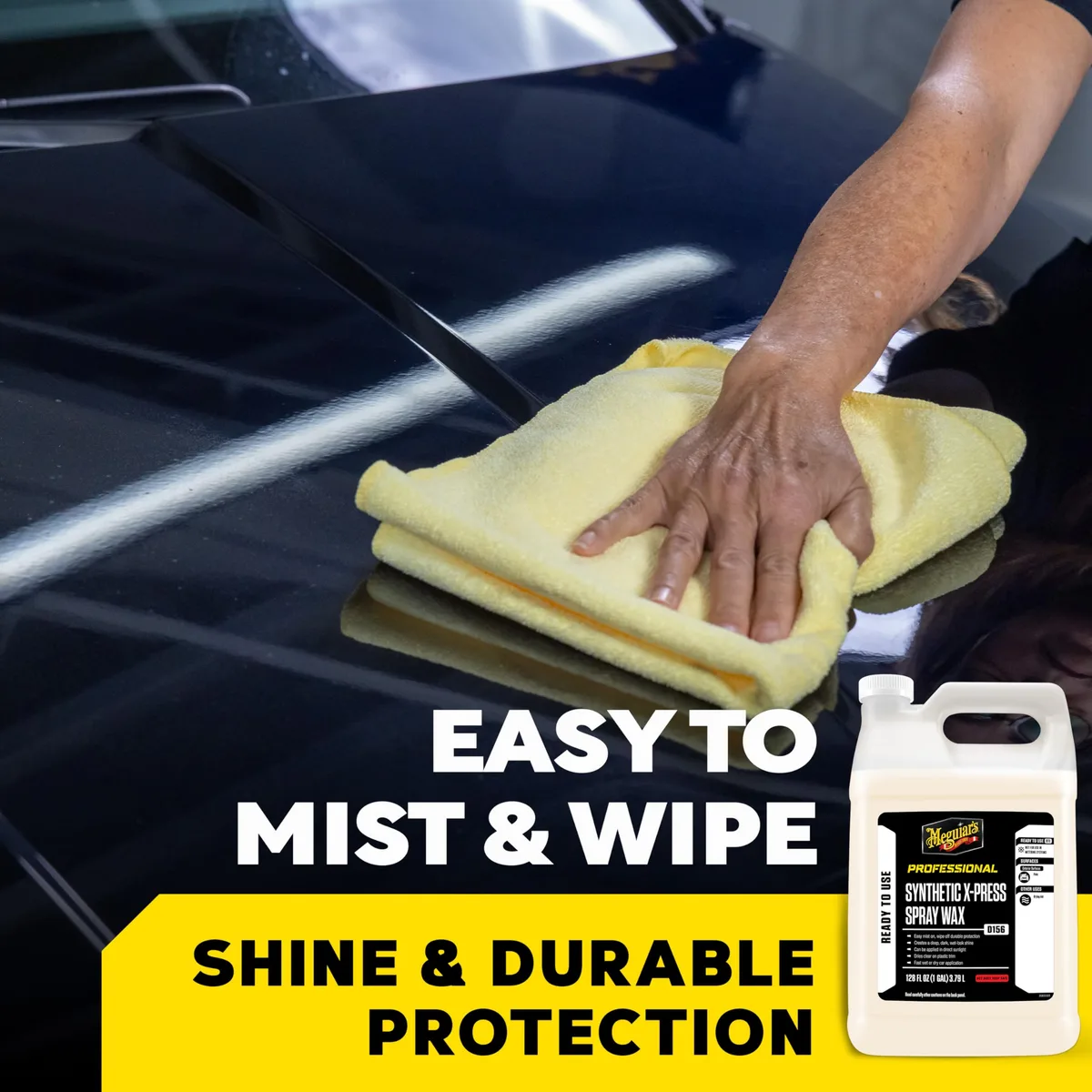 applying car wax or sealant incorrectly