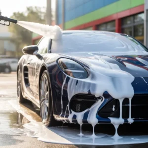are black cars easy to wash