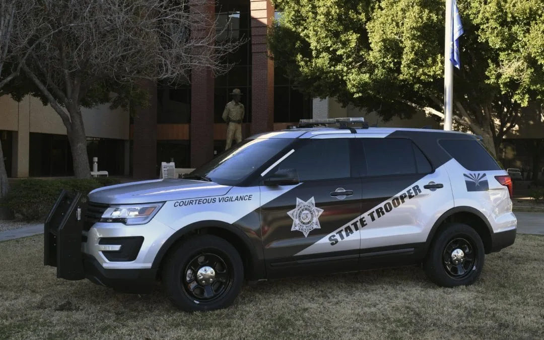 Arizona Department of Public Safety patrol vehicle