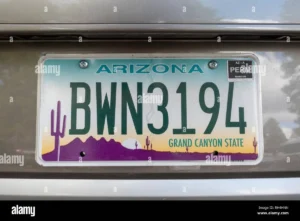 Arizona digital vehicle registration documents