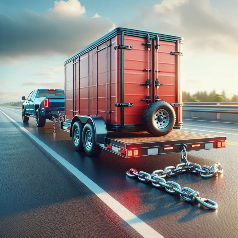 Arizona trailer towing safety chain requirements