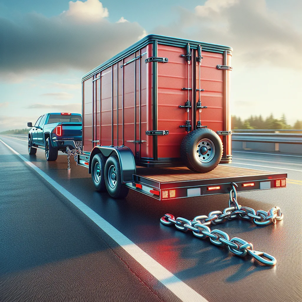 Arizona trailer towing safety chain requirements