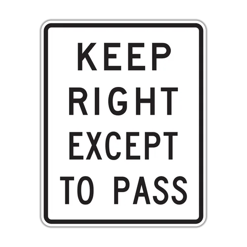 Arkansas Code § 27-51-109 lane usage diagram
