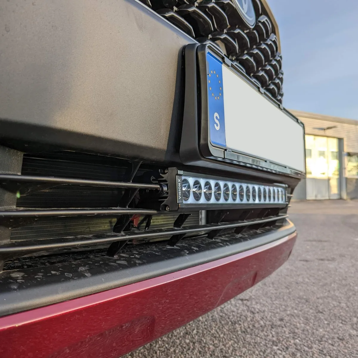 auxiliary lamp mounting height installation