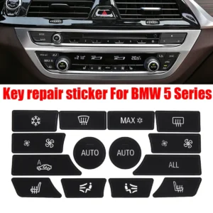 BMW car wash symbol dashboard button
