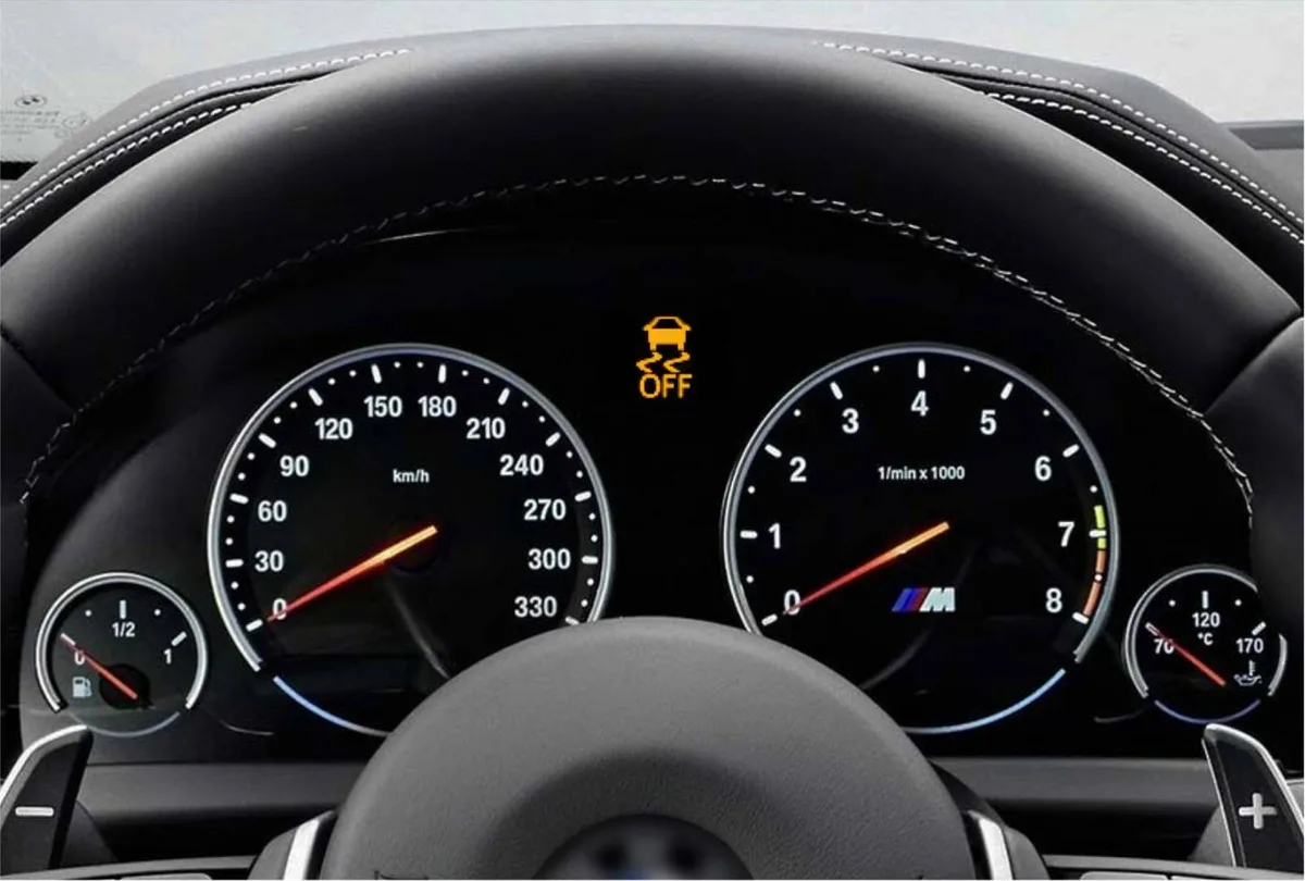 BMW fog light symbol vs car wash symbol comparison