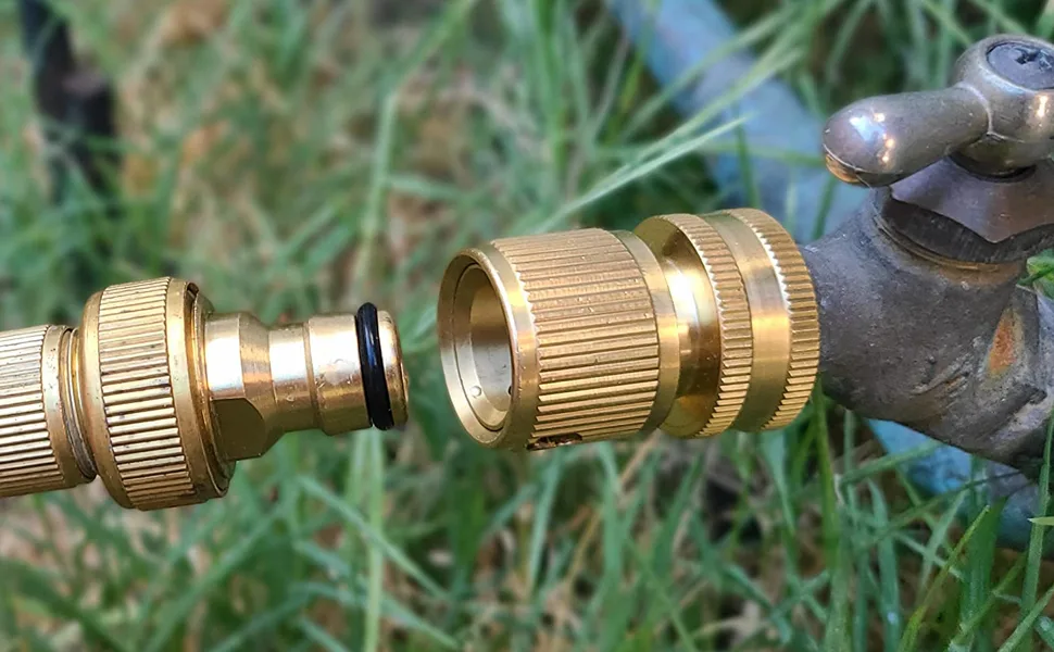 brass quick-connect fittings for garden hose