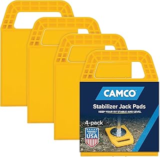 Camco RV Stabilizing Jack Pads