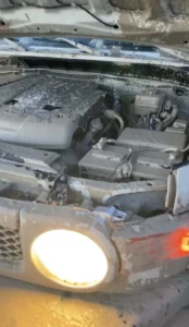 can you wash you car engine