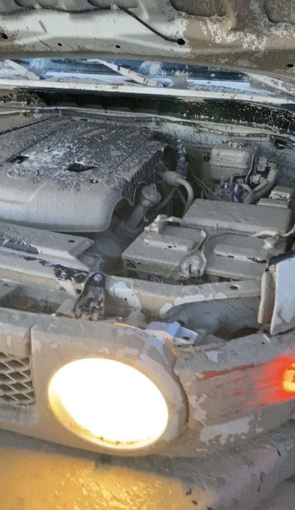 can you wash you car engine