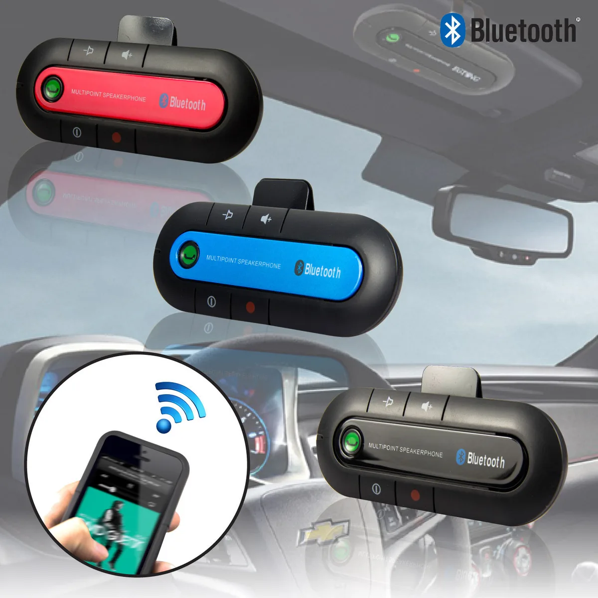 car Bluetooth setup hands-free