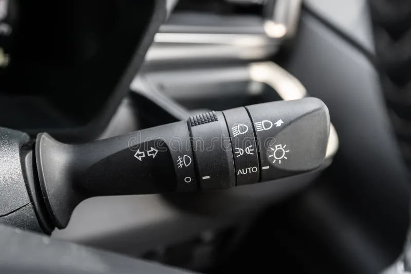 car dashboard headlight switch manual control