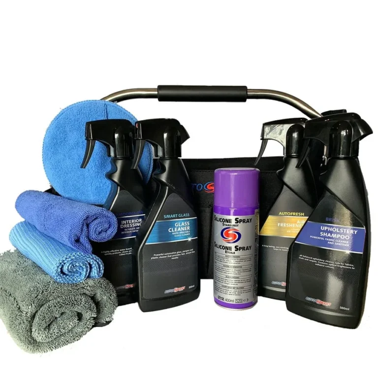 car interior cleaning supplies