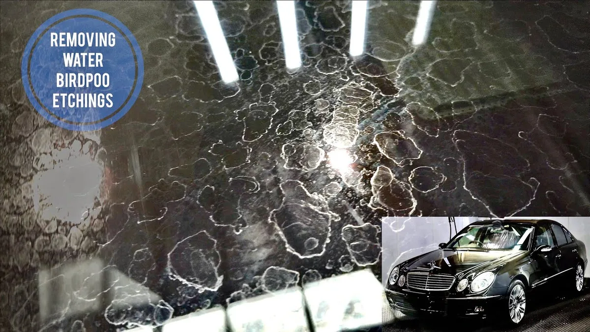 car paint damage from dish soap