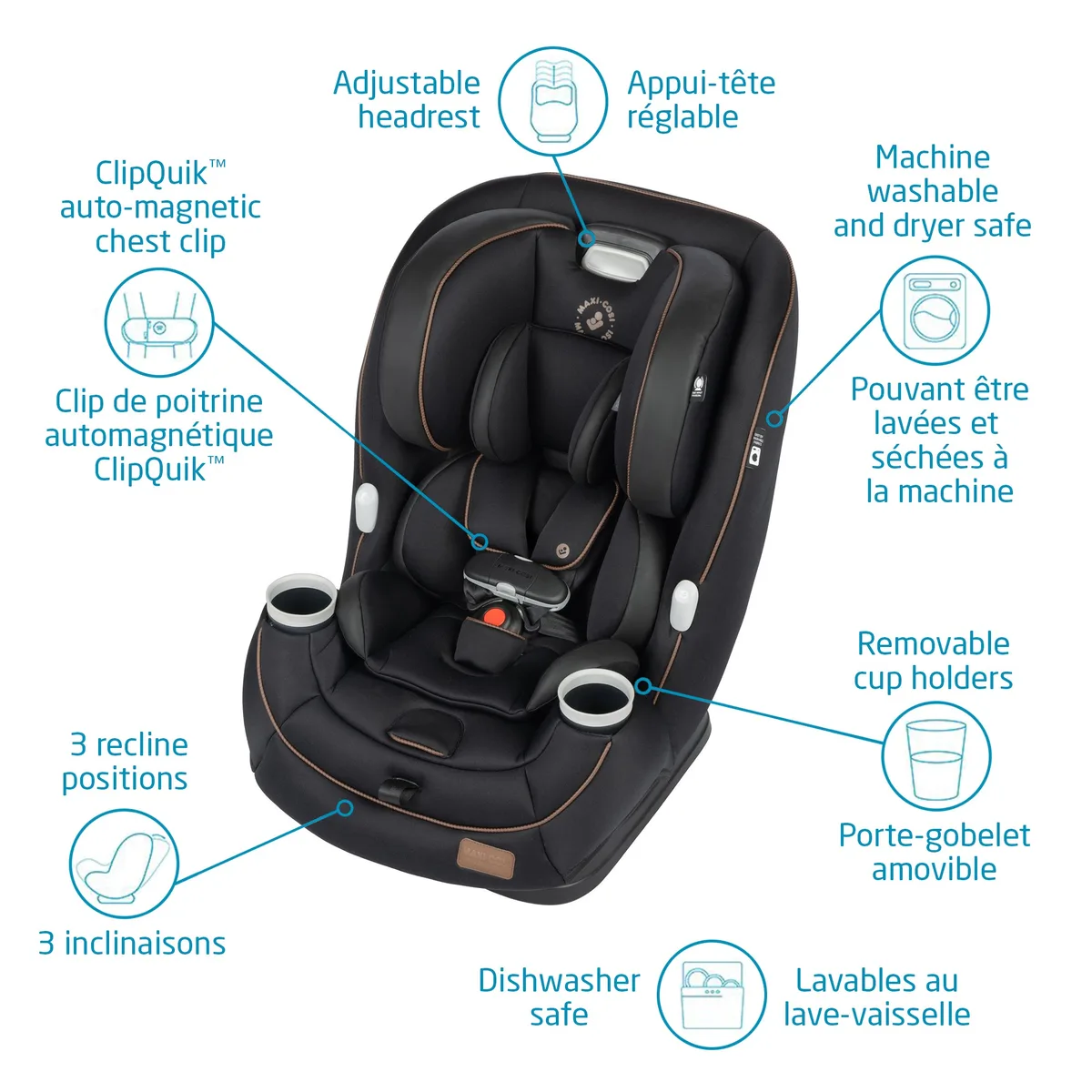 car seat cover care tag