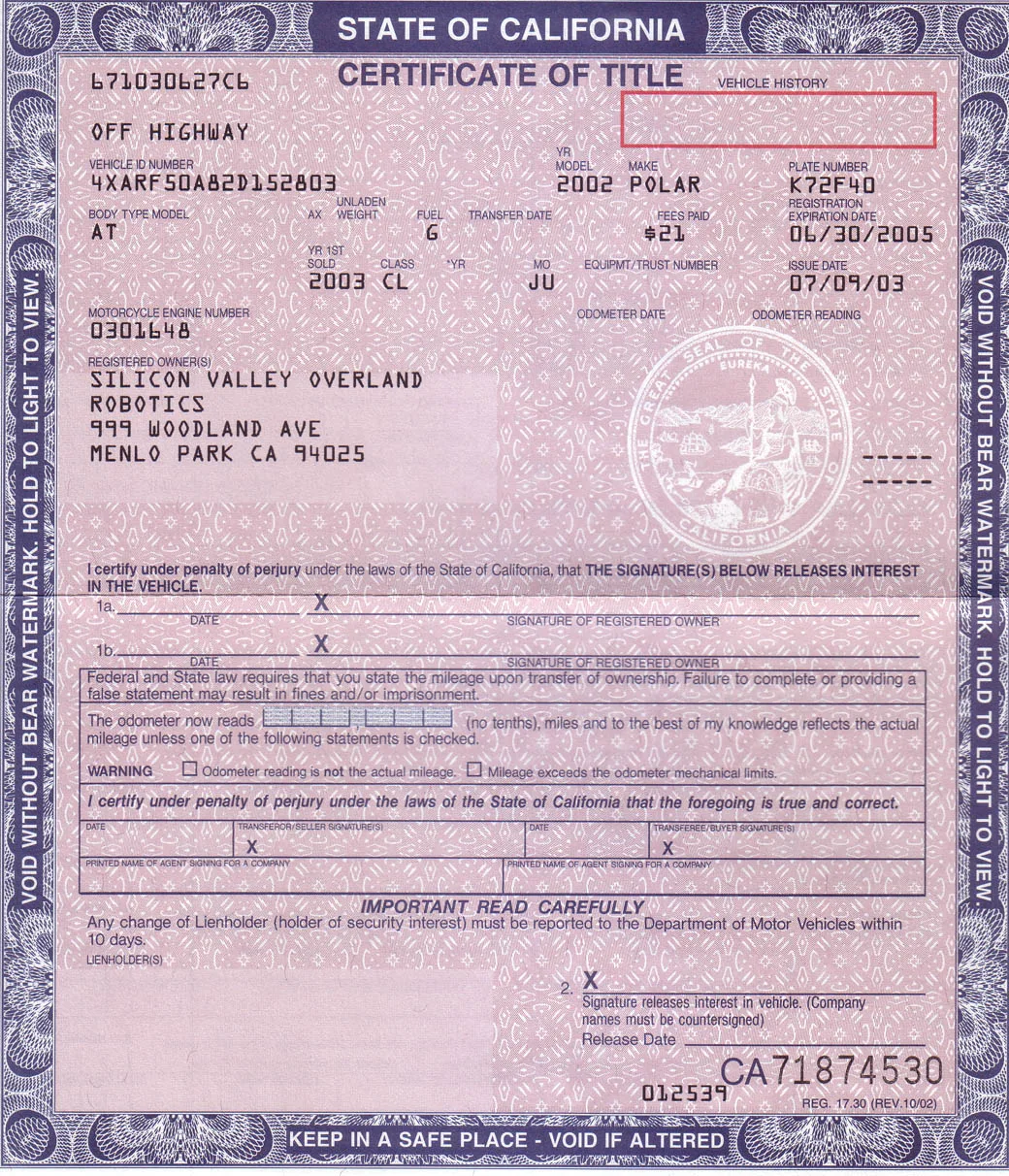 Guide to Required In-vehicle Documents:documents That Must Always Be ...