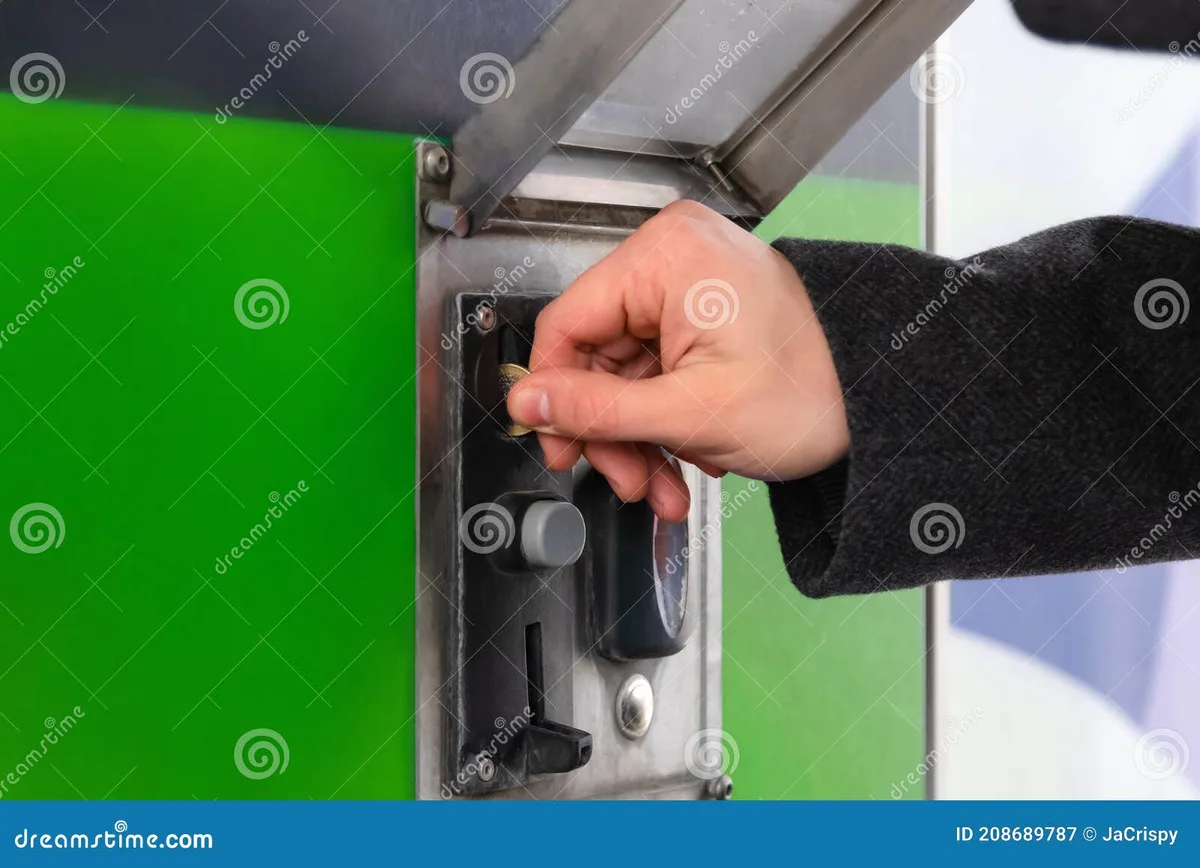 car wash coin slot