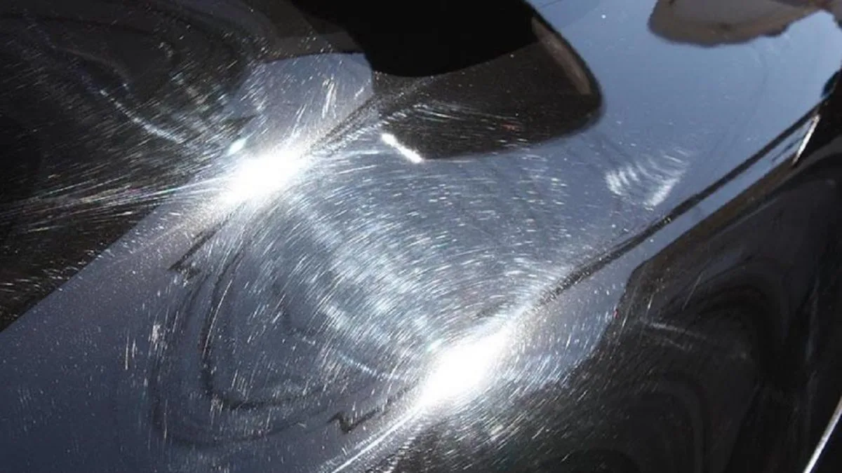 car wash paint scratches