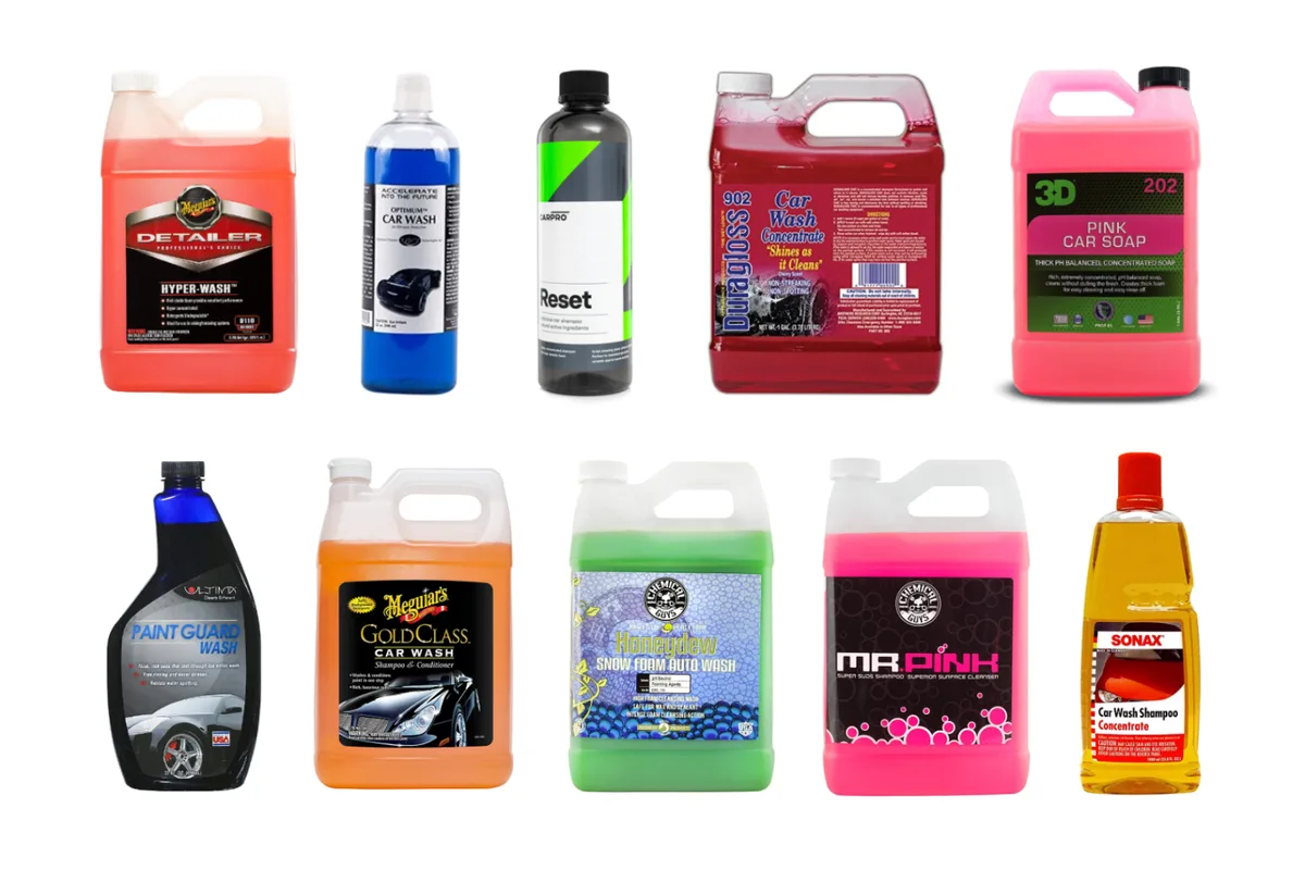 car wash soap alternatives comparison