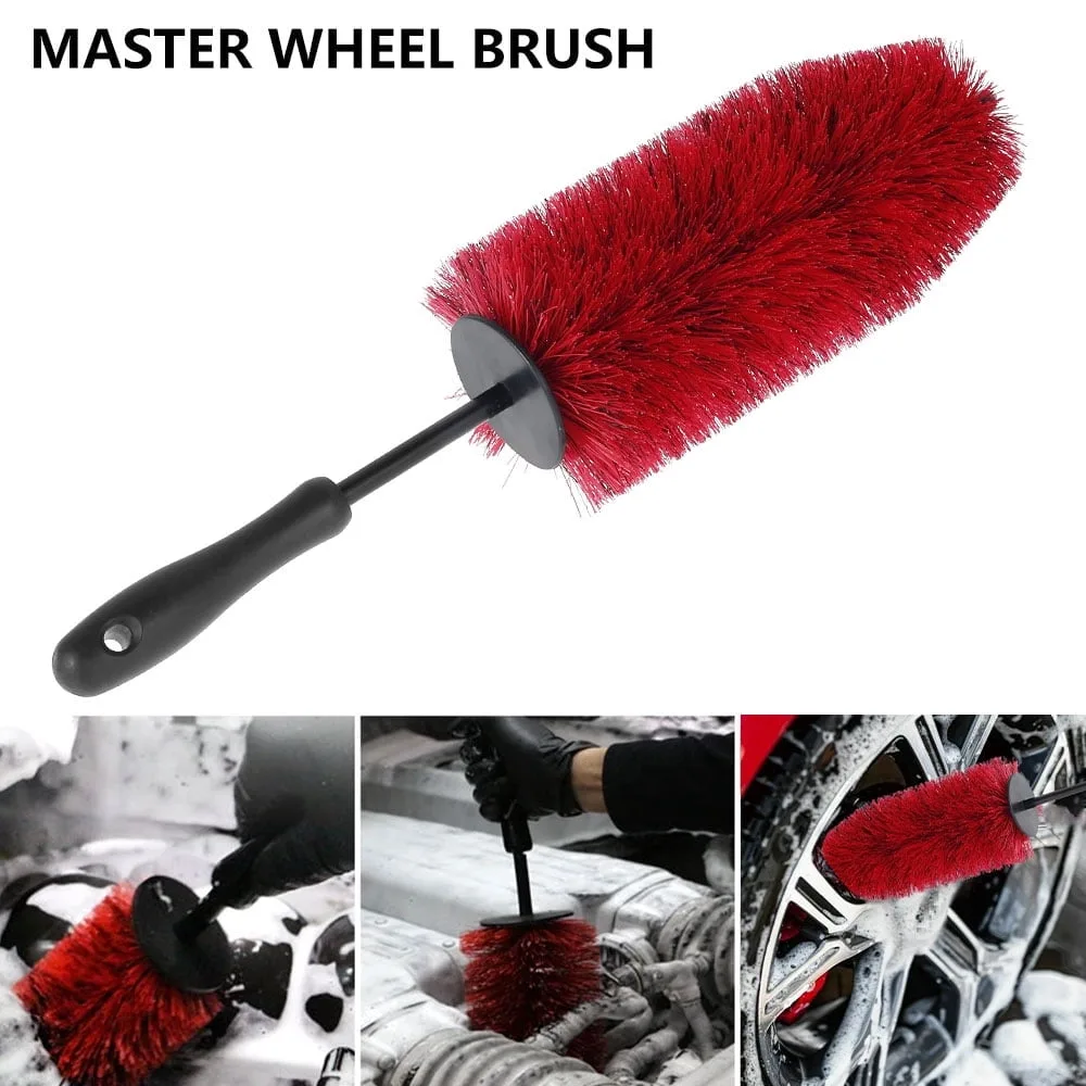 car wheel brush soft bristle