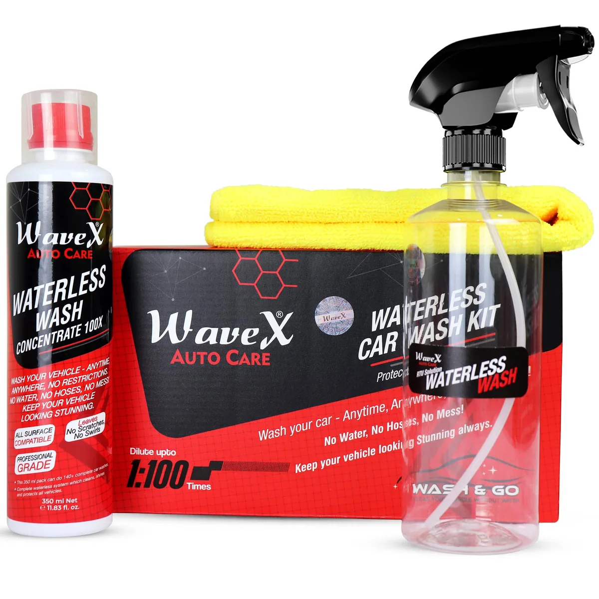 ceramic safe waterless wash product