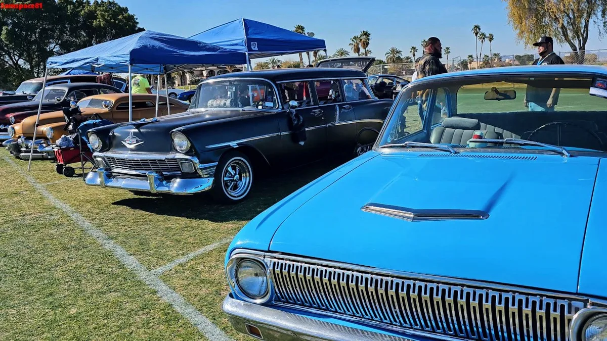 classic car at car show Arizona