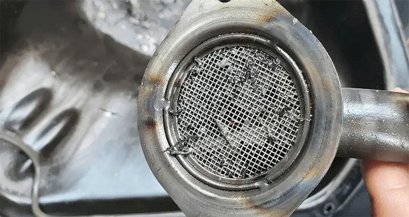 clogged oil passage sludge engine damage