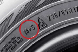 Colorado mud and snow M+S tire designation requirements for traction law