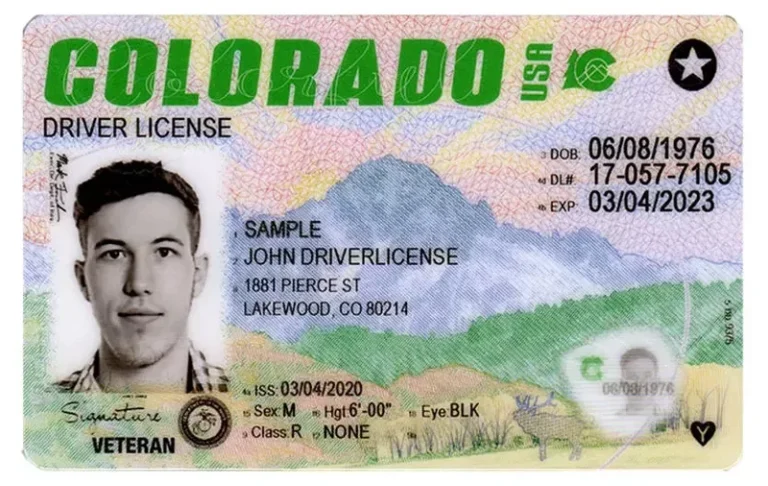 Colorado REAL ID application document checklist and appointment process