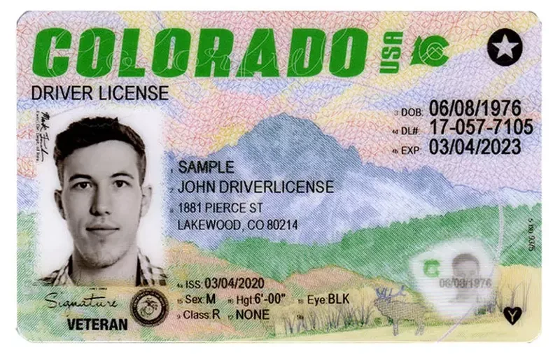 Colorado REAL ID application document checklist and appointment process